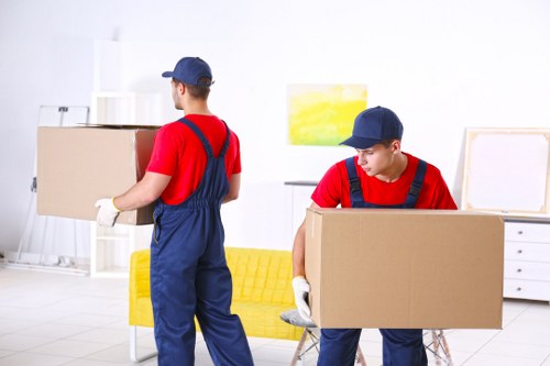 Removal van and moving team serving Brentcross homes