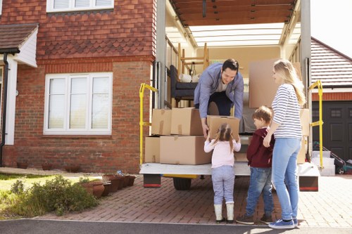 Local commercial removals service helping a Brentcross company relocate