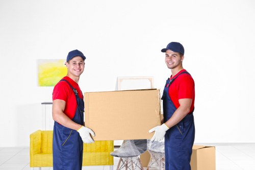Commercial removals setup for an office relocation in Brentcross