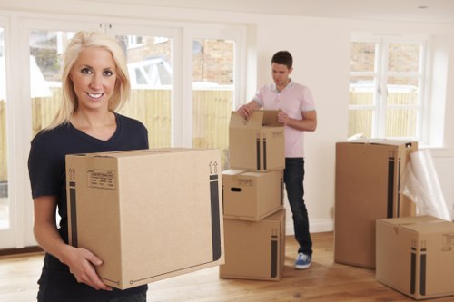 Commercial removal service supporting a Brentcross business move