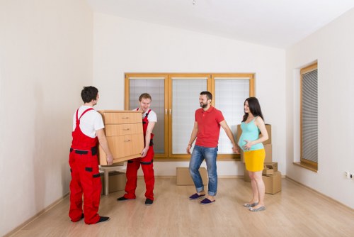 A small man and van job near Brent Cross shopping area