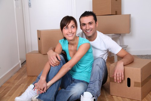 Final safety check before completing a moving job