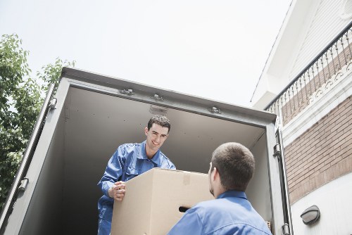 Furniture loading support for a Brentcross home relocation