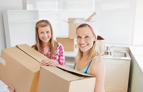 Professional local moving van for Brentcross customers