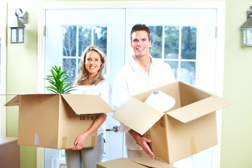 Commercial moving support for offices and businesses near Brentcross