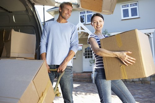 Booking a removal van for Brentcross relocations